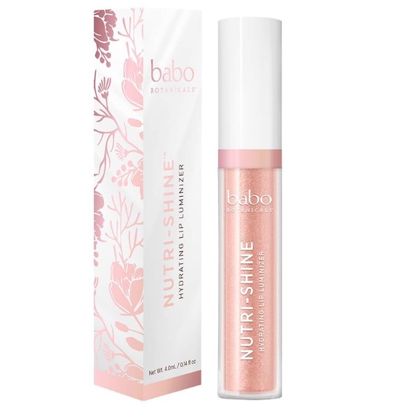 Babo Botanicals Nutri-Shine Lip Luminizer Vegan Lipgloss - Picture 1 of 8